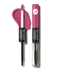 Revlon Liquid Lipstick With Clear Lip Gloss Colorstay Overtime Lipcolor Dual Ended With Vitamin E 260 Perennial Plum 0.07 Fl Oz