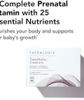 Theralogix Theranatal Complete Prenatal Vitamin Supplement 91Day Supply With Dha Vitamin D3 Folate Iodine Choline Iron Vitamin B6 & More Nsf 182 Tablets & 91 Softgels
