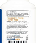 Nutricost Copper Glycinate Capsules (120 Capsules, 3Mg Copper Per Serving) - Non Gmo, Vegan