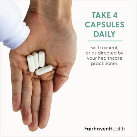 Fairhaven Health Myoinositol Supplement For Women And Men Vitamin B8 2000Mg Vegan Inositol Powder Capsules Gluten Dairy And Soy 240 Myo Inositol Capsules