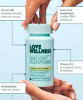 Love Wellness Daily Love Multivitamin & Big Brain Probiotics Mind And Body Duo Womens Vitamin And Probitoic
