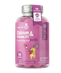 Maxmedix Kids Calcium Gummies With Vitamin D3 320Mg Calcium Supplement With 800Iu Vitamin D3 90 Gummies (45-Day Supply) Natural Vanilla & Strawberry Flavors Gluten-Free Non-Gmo
