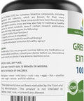 Brieofood Green Tea Extract 1000 Mg Per Serving (Min 50% Polyphenols) - 250 Capsules - 3Rd Party Lab Tested For Purity & Quality