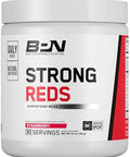 Bare Performance Nutrition Bpn Strong Reds Superfood Powder Digestive Enzymes Antioxidants Improved Natural Energy 30 Servings Strawberry