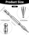 Matwsec Acupuncture Pen Stainless Steel Acupressure Pen Reflexology Massage Tool For Body Face 8 Sized Headed Acupuncture Needles Manual Deep Tissue Tool Body Point Probe Pens For Full Body Relaxing 4 Pcs
