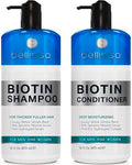 Bellisso Biotin Shampoo For Thicker Stronger Hair And Biotin Conditioner