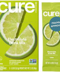 Cure Hydration Plantbased Electrolyte Drink Mix No Added Sugar Dehydration Relief Coconut Water Powder Fsahsa Eligible Nongmo Vegan 8 Packets " Tropical Punch