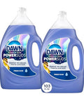 Dawn Platinum Plus Powersuds Dish Soap Liquid Dishwashing Liquid Dish Detergent Fresh Rain Scent 51.5 Fl Oz (Pack Of 2)