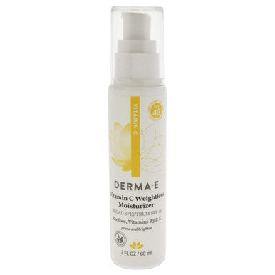 Derma-E Vitamin C Weightless Moisturizer SPF 45 Unisex Moisturizer 2 oz