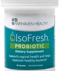 Fairhaven Health Isofresh Vaginal Probiotics For Women Supports Healthy Ph Balance For Women And Vaginal Odor One Per Day Lactobacillus Blend Gluten Supplement 30 Capsules