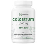 Micro Ingredients Bovine Colostrum Per Serving 240 Capsules 1000 Mg