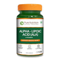 Pure Nutrition Alpha Lipoic Acid 600Mg Vitamin E 120 Caps Powerful Antioxidant To Support Nerve & Heart Health . Non-Gmo