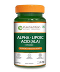 Pure Nutrition Alpha Lipoic Acid 600Mg Vitamin E 120 Caps Powerful Antioxidant To Support Nerve & Heart Health . Non-Gmo