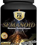 Semanoid (60 Caps) Maximum Fertility Formula And Semen Volumizer - Advanced Fertility Ingredients And Male Prenatal Vitamin Blend, 1 Month Supply