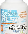 Doctor'S Best Natural Vitamin K2 Mk7 With Menaq7 45 Mcg 60 Veg Caps