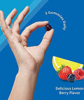 Garden Of Life Men'S Multivitamin Gummy:Vitamins C,D,E,B&Zinc For Energy,Stamina & Stress,Probiotics For Digestive & Immune Health,Vitamin Code,Non-Gmo,Gluten-Free,90 Lemon Berry Gummies, 30 Day Count