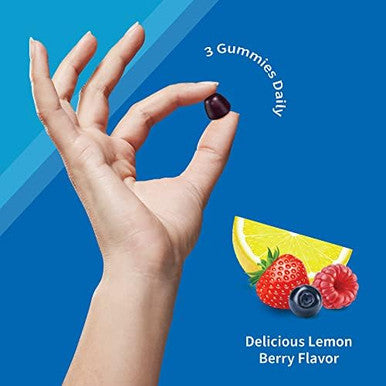 Garden Of Life Men'S Multivitamin Gummy:Vitamins C,D,E,B&Zinc For Energy,Stamina & Stress,Probiotics For Digestive & Immune Health,Vitamin Code,Non-Gmo,Gluten-Free,90 Lemon Berry Gummies, 30 Day Count