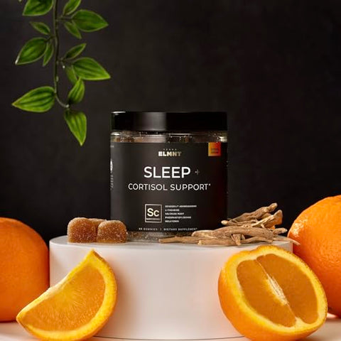 Terra Elmnt 2450Mg Extra Strength Melatonin Xr Sleep Gummies W. Slow Release Melatonin Magnesium Theanine & Sensoril Ashwagandha - Time Release Melatonin Gummies Natural Sleep Aid For Adults Gomitas Para Dormir