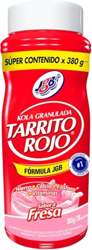 Kola Granulada ÃƒÂ¢Ã¢â€šÂ¬Ã¢â‚¬Å“ Tarrito Rojo de Fresa ÃƒÂ¢Ã¢â€šÂ¬Ã¢â‚¬Å“ Instant Strawberry Flavored Powdered Drink Mix ÃƒÂ¢Ã¢â€šÂ¬Ã¢â‚¬Å“ 380g
