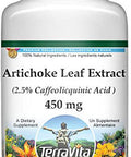 Terravita Artichoke Leaf Extract - 2.5% Caffeoylquinic Acid - 450 Mg (100 Capsules, Zin: 516208)