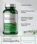 Horbaach Ashwagandha Supplement For Women And Men 200 Capsules