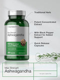 Horbaach Ashwagandha Supplement For Women And Men 200 Capsules
