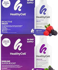 Healthycell Immune Super Boost Supplement + Bioactive Multivitamin For Women & Men Bundle
