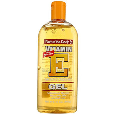 Fruit Of The Earth Vitamin E Aloe Vera Gel Moisturizing 12Oz For Dry Skin (Fotegel12)
