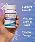 Super MiniMulti Children's Multivitamin Swallowable Capsules with Methyl Folate Methyl B12 and Coenzyme B Vitamins for Growth Focus Brain Health (120 Capsules)
