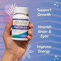 Super MiniMulti Children's Multivitamin Swallowable Capsules with Methyl Folate Methyl B12 and Coenzyme B Vitamins for Growth Focus Brain Health (120 Capsules)