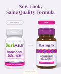 Barimelts Hormonal Balance+ For Glp-1 Users And Bariatric Patients - Dim, Nac & Chasteberry Supports Hormone Balance For Women - 60 Smooth-Coated Caplets (1-Month Supply)