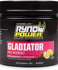 Ryno Power Gladiator Preworkout (30 Servings) 'Strawberry Lemonade'