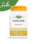 Nature'S Way Choline, 500 Mg, 100 Tablets, Pack Of 2