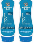 Australian Gold Moisture Lock Tan Extender Moisturizing Lotion 8 Ounce | Nourish Skin And Lock In Color | Enriched With Aloe & Vitamin E (Pack Of 2)