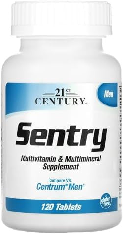 21St Century Sentry Men Multivitamin 120 Count
