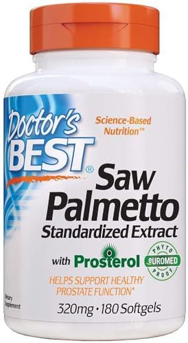 Doctor'S Best Best Saw Palmetto Extract (320 Mg), Softgel Capsules, 60-Count