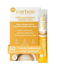 Carbon Sweeteners Stevia Sweetener Packets with 800mg of Turmeric for Immunity Boosting Supports Overall Immunity and Promotes Anti Inflammation 30 Count (Pack of 1)