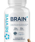 Revive Md Brain Supplement For Memory & Focus " Stimulant Nootropic Formula For Cognitive Health With Niacin Vitamins B6 & B12 Acetyllcarnitine Hcl & Alphagpc " 150 Capsules (30 Servings)