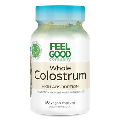 Feelgood Superfoods Bovine Colostrum Capsules 60 Capsules 2000Mg