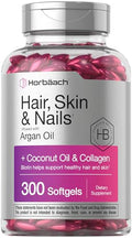 Horbaach Hair Skin And Nails Vitamins 300 Softgels