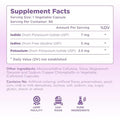 Clear Formulas High Potency Potassium Iodine Supplement - Potassium Iodide Usp And Free Iodine Capsules 12.5Mg Precise Dosage Blend - Capsule Alternative To Lugol'S Supplement For Thyroid Energy & Immunity (3 Month)