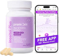 Premom Inositol Plus 2000Mg Myoinositol & 50Mg Dchiro Inositol Coq10 Folate & Vitamin D340:1 Ratio Supports Hormonal Balance Ovarian & Reproductive Health 30 Day Supply