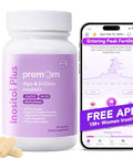Premom Inositol Plus 2000mg MyoInositol and 50mg DChiro Inositol CoQ10 Folate and Vitamin D340: 1 Ratio Supports Hormonal Balance Ovarian and Reproductive Health 30 Day Supply