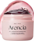 Arencia Overnight Red Smoothie Face Mask Serum, Glowing & Soothing With 30% Red Collagen, Niacinamide, Peptide, Vitamin E