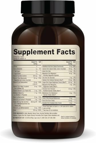 Dr. Mercola Chewable Multivitamin for Kids 28 Vitamins and Minerals 0g Sugar NonGMO GlutenFree and SoyFree Natural Orange Flavor 60 Tablets