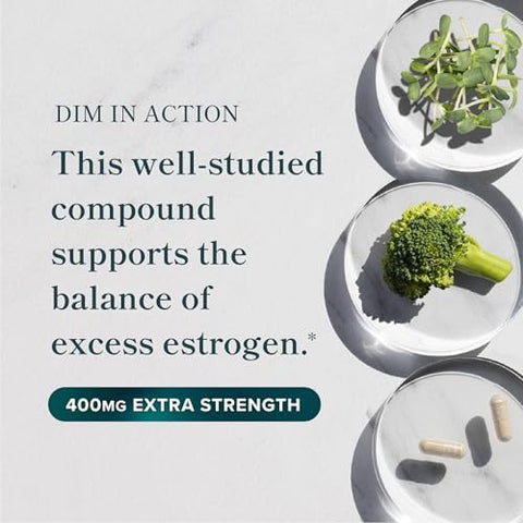 Smnutrition Sulforaphane Complex & 400Mg Dim Supplement For Enhanced Estrogen Balance For Women Advanced Microbeadlet Hormone Balance Supplement (60 Servings) With Extra Strength Dim (90 Servings)