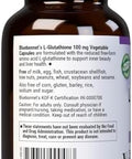 Bluebonnet Nutrition Lglutathione 100Mg Form Amino Acid For Radical Protection Soy Gluten Nongmo Kosher Vegan 30 Vegetable Capsules 30 Servings