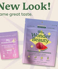 Plant People Wonderbeauty Hair Skin & Nails Rejuvenation Gummies With Tremella Mushroom Marine Collagen Peptides Keratin & Biotin â€“ Watermelon Flavor 60 Gummies