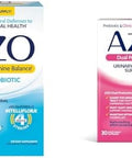 Azo Complete Feminine Balance Daily Probiotics For Women Clinically Proven To Help Protect Vaginal Health & Dual Protection Urinary + Vaginal Support Prebiotic Plus Clinically