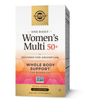 Solgar One Daily Women'S Multi 50 Whole Body Support For Women 50 And Older - Highly Absorbable Heart Bone & Breast Health Energy Stress Hair Skin & Nails Multivitamin 60 Vegan Capsule Servings